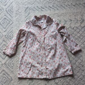 Janie and Jack Floral Kids dress - Pink and White